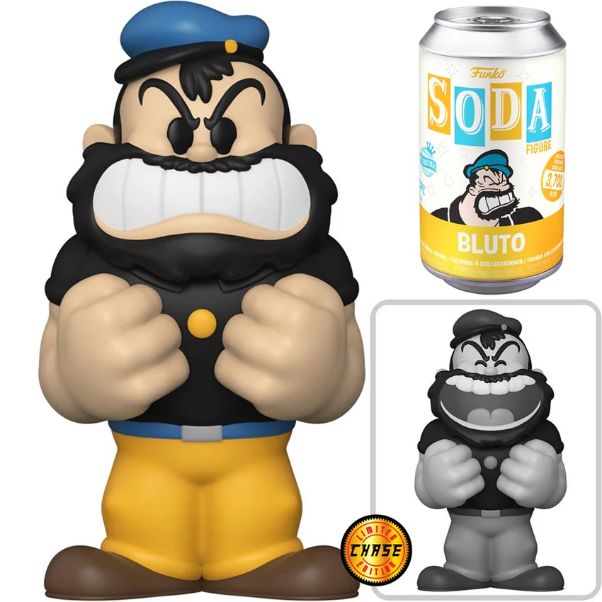 Popeye - Bluto Vinyl SODA Figure in Collector Can (International Edition) Popeye - Bluto Vinyl SODA Figure in Collector Can (International Edition)
