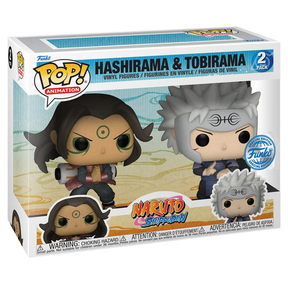 Pop! Animation: Naruto - Hashirama & Tobirama 2pk (Exc)