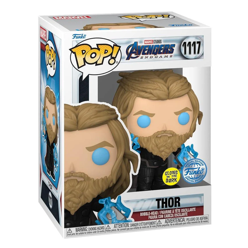 Pop! Marvel: Avengers: End Game - Thor with Thunder (GW)(Exc)