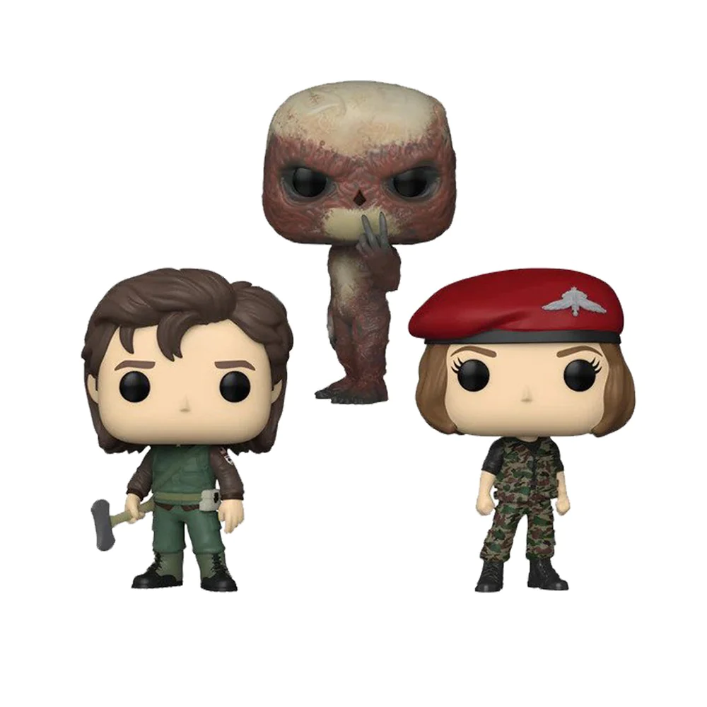 Pop! Tv: Stranger Things S4 - Hunter Robin, Steve, and Vecna 3pk (Exc)