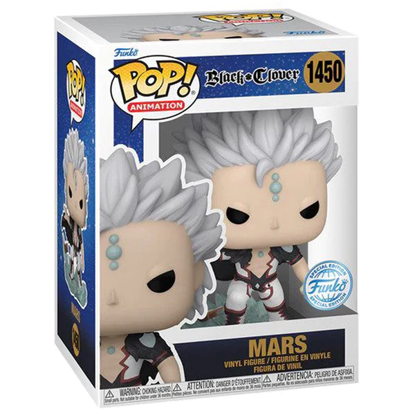 Pop! Animation: Black Clover - Mars with Book (Exc)