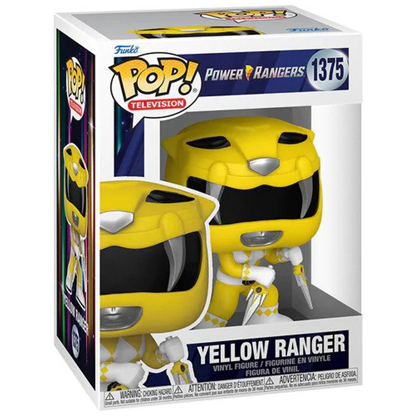 Pop! Tv: Mighty Morphin Power Ranger 30th - Yellow Ranger Pop! Tv: Mighty Morphin Power Ranger 30th - Yellow Ranger