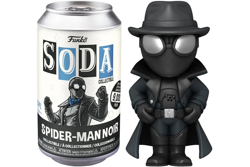 Funko Pop! Vinyl Soda Marvel Spiderman Noir (With Chase*)