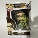 Funko Pop Attack On Titan Hange Signed JAPANESE VA Romi Park autographed + JSA