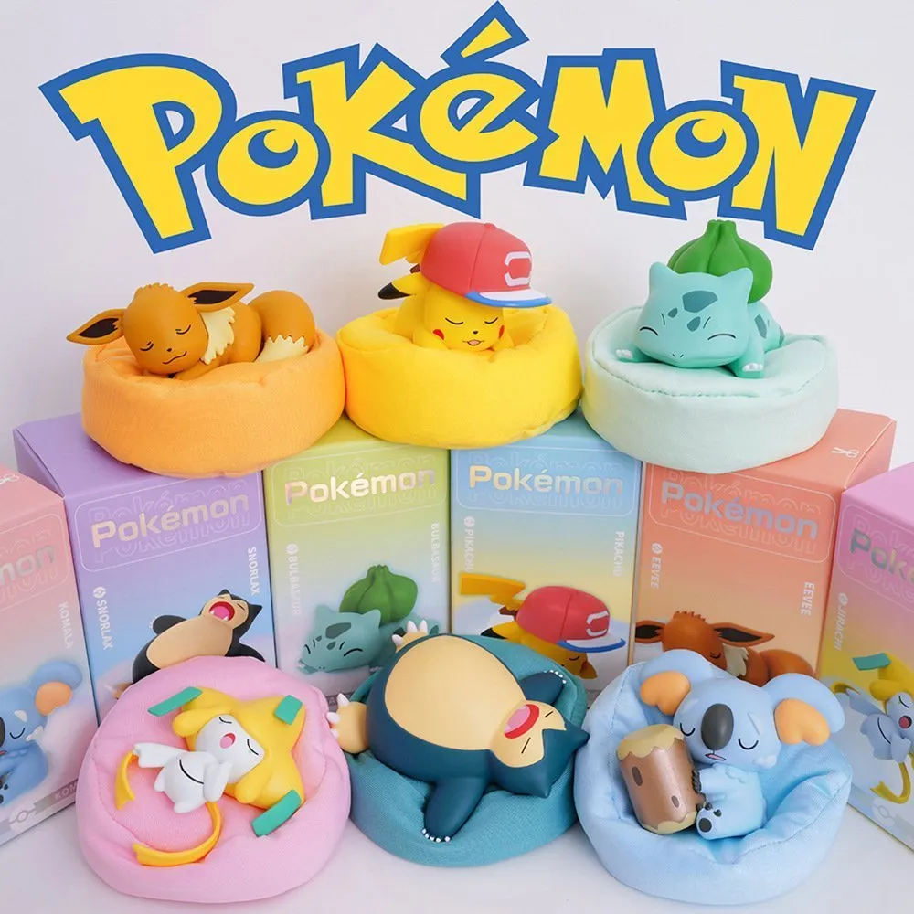 Sleeping Pokemon On Bean Bag Pikachu | Bulbasaur | Eevee | Snorlax | Komala | Jirachi Sleeping Pokemon On Bean Bag Pikachu | Bulbasaur | Eevee | Snorlax | Komala | Jirachi