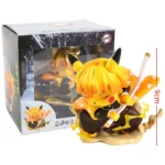 Pikachu Cosplay Agatsuma Zenitsu Demon Slayer PVC 5 inch