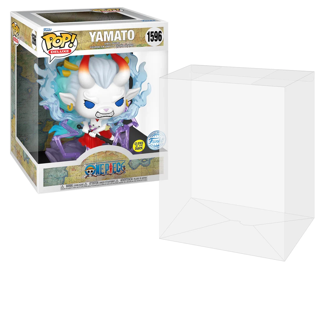 6 INCH STANDARD POP PROTECTORS FOR FUNKO (50MM THICK) 8H X 6.5W X 5.5D