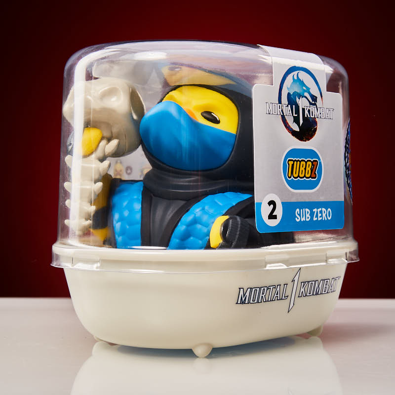 Official Mortal Kombat Sub-Zero TUBBZ Cosplaying Duck Collectible Official Mortal Kombat Sub-Zero TUBBZ Cosplaying Duck Collectible