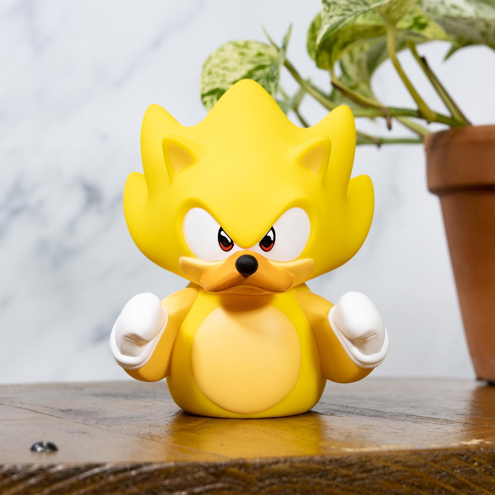 Sonic The Hedgehog Super Sonic TUBBZ Cosplaying Duck Collectible