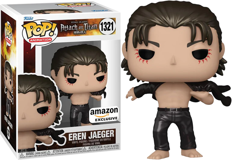 Eren Jaeger #1321 - Attack on Titan Amazon Exclusive Funko Pop!