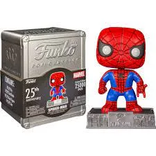 FUNKO POP MARVEL 03c Spider Man 25Th Anniversary 25000 Pcs Limited EUR