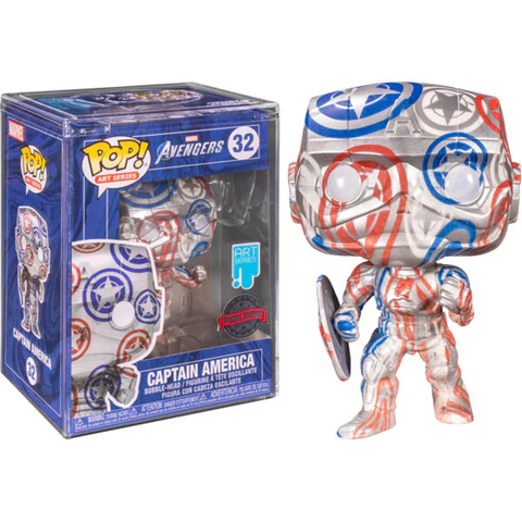 POP Artist Series: Patriotic Age-Cap America (Exc)