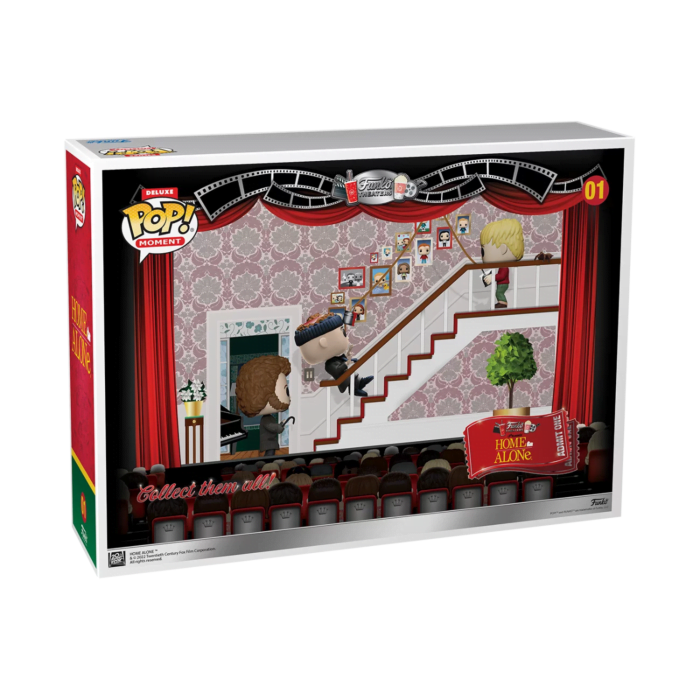 HOME ALONEPOP! DELUXE MOMENT STAIRCASE PAINT CAN SCENE