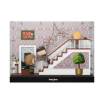 HOME ALONEPOP! DELUXE MOMENT STAIRCASE PAINT CAN SCENE
