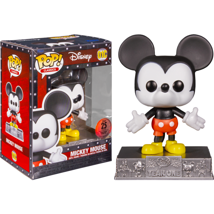 POP! CLASSICS MICKEY MOUSE FUNKO 25TH ANNIVERSARY