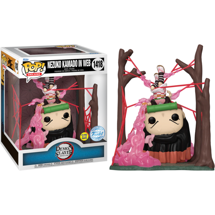 Pop Deluxe! Animation: Demon Slayer - Nezuko in Web (GW)(Exc) Pop Deluxe! Animation: Demon Slayer - Nezuko in Web (GW)(Exc)