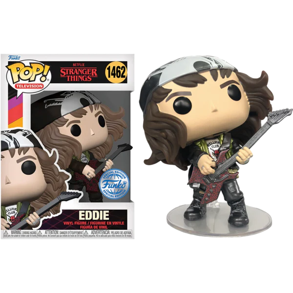 Pop! Tv: Stranger Things S4 - Hunter Eddie with Guitar​ ​(MT)(Exc)