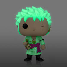 Funko POP! One Piece - Roronoa Zoro (Glow in the Dark) Vinyl Figure #327 Kody Trading Exclusive
