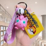 pokemon 3D PVC keychain Jigglypuff