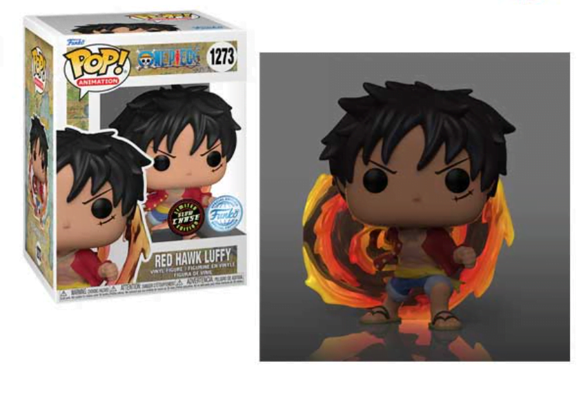 Pop! Animation: One Piece - Red Hawk Luffy chase (GW)(Exc)