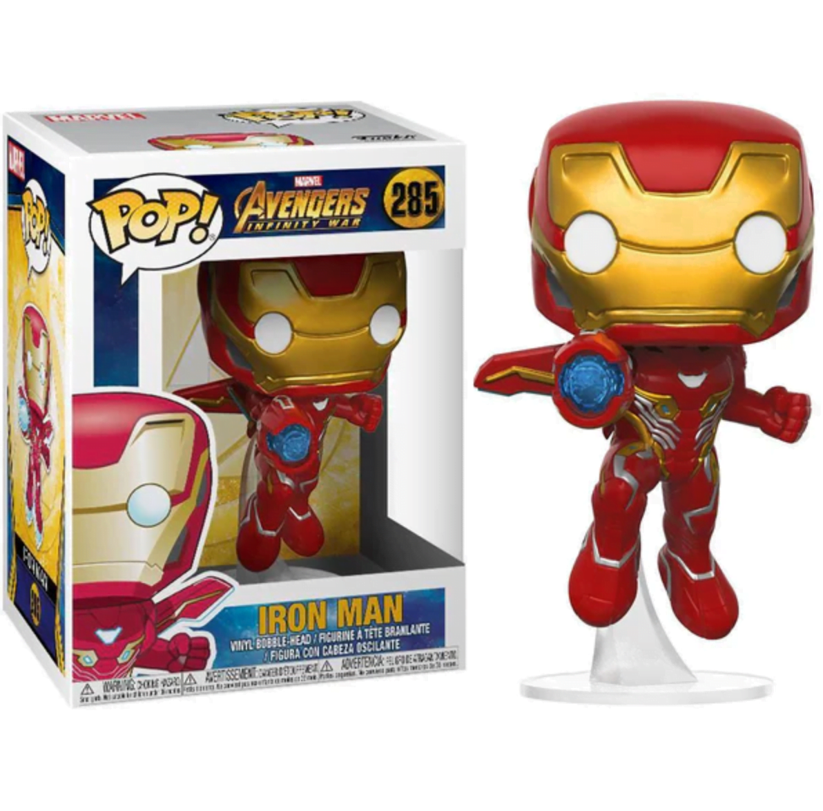 POP! Marvel: Avengers Infinity War- Iron Man Bobblehead Figure
