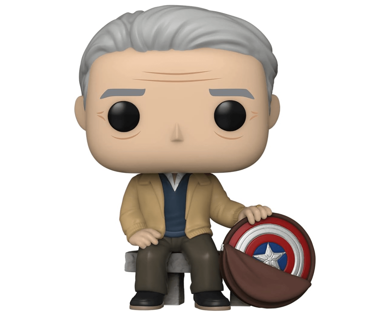 POP Marvel: End Game - Old Man Steve Amazon Exc