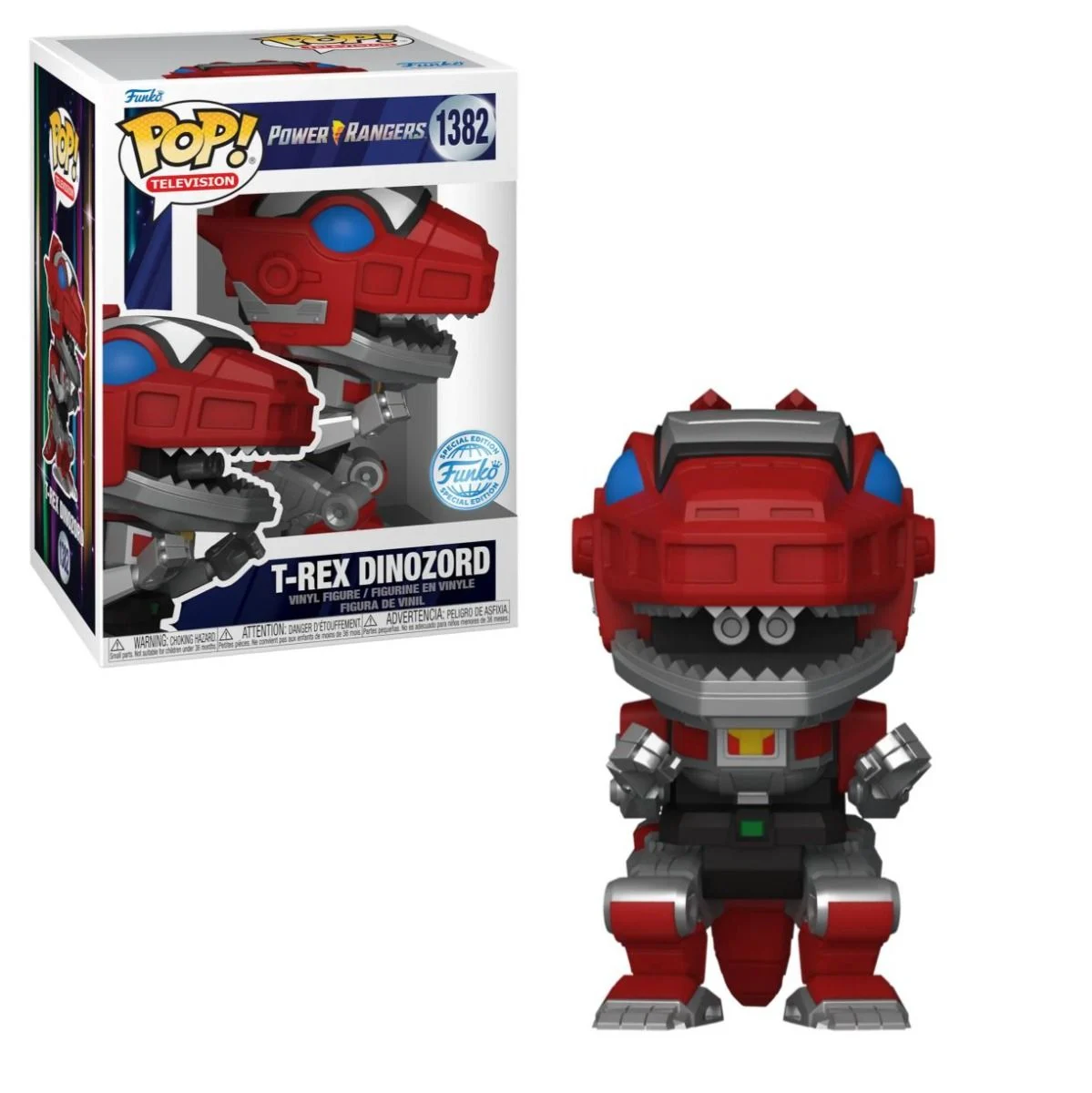 Funko POP! TV: Power Rangers T-Rex Dinozord Figure (EXC)