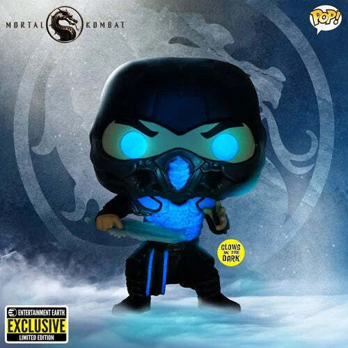 Mortal Kombat 2021 Sub-Zero Glow in the Dark POP!