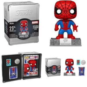MARVEL POP! CLASSICS SPIDER-MAN FUNKO 25TH ANNIVERSARY