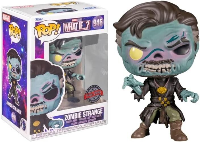 Pop! Marvel: What If S2- Zombie Doctor Strange (Exc)