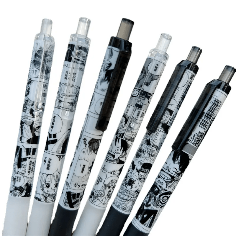 Anime ONE PIECE Gel pen 0.5mm school Stationery Supplies