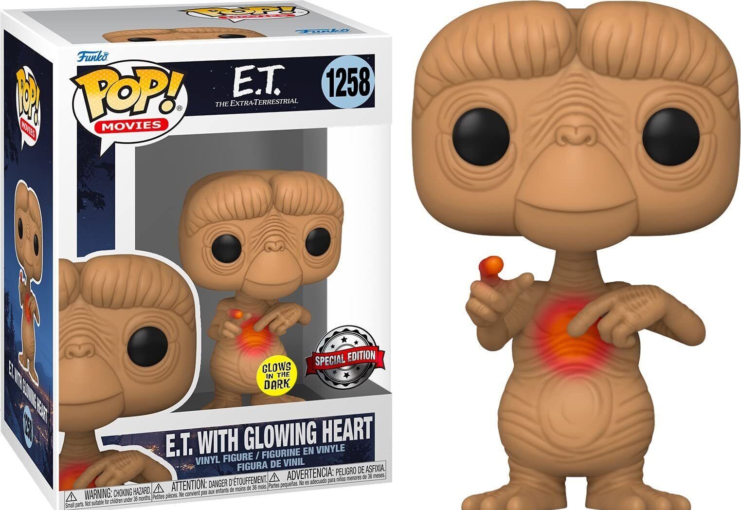 Pop! Movies: E.T. 40th – E.T. w/heart (GW)(Exc) Pop! Movies: E.T. 40th - E.T. w/heart (GW)(Exc)