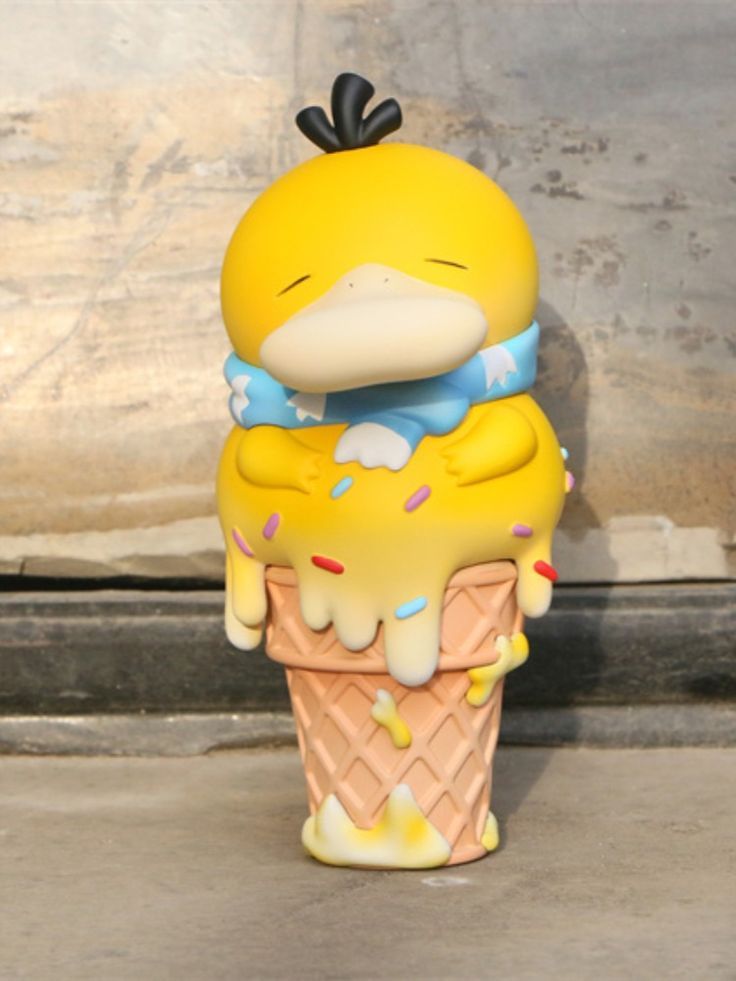 Pokemon Ice-Cream Figure Psyduck