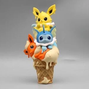 Pokemon Ice-Cream Figure Eevee evolution
