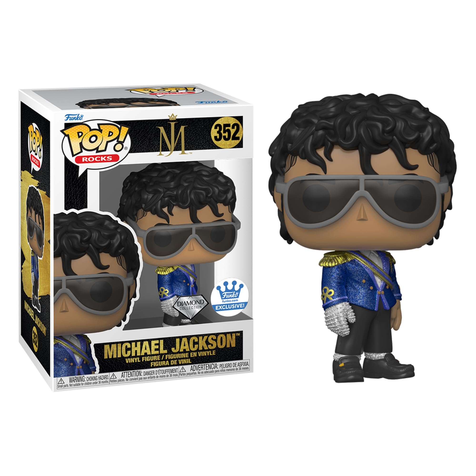 Funko Pop! Rocks: Michael Jackson 1984 Grammys Diamond (Funko Shop Exclusive)