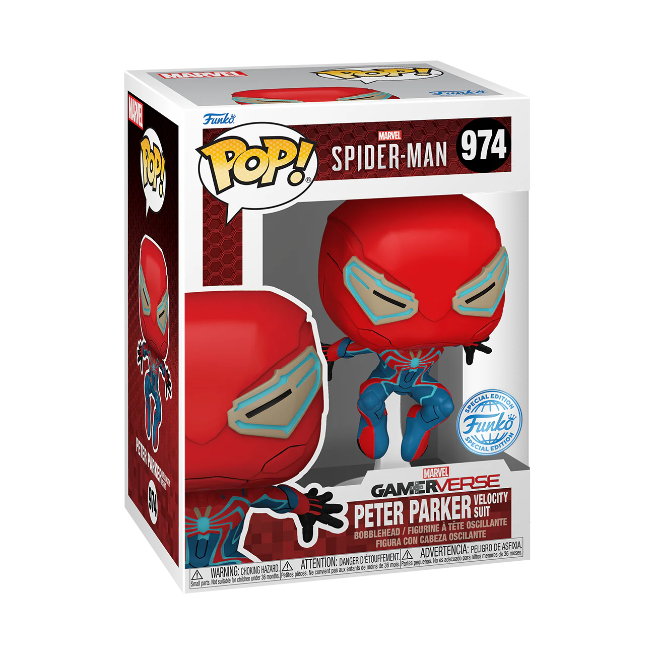 Pop! Marvel: Spider-Man 1 - Velocity Suit (Exc)