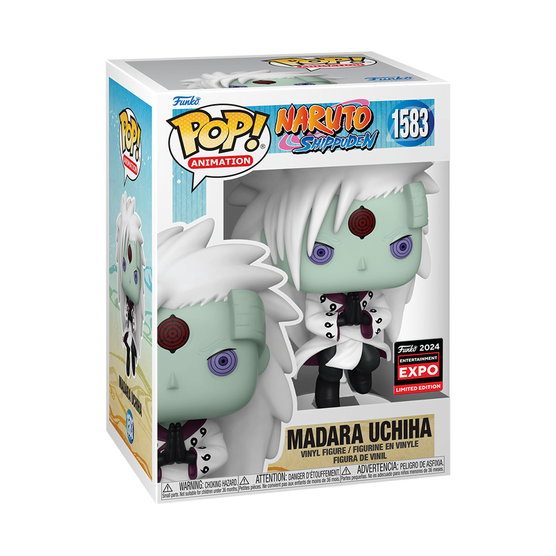 Funko Pop! Madara C2E2 Shared Sticker Exclusive (Naruto Shippuden)