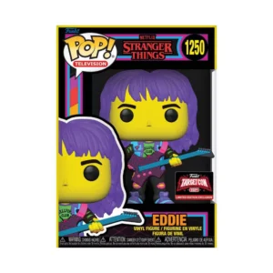 Funko POP Stranger Things Eddie with Guitar Blacklight Target con 2024