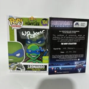 Pop! Movies: TMNT x MMPR- Leonardo (SDCC’22). (Art by Will Robson) CBCS Certificate
