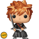 Bleach Ichigo Kurosaki (FB Shikai) Metalic Chase Funko Pop! Vinyl Figure #1610