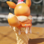 Pokemon Ice-Cream Figure Eevee evolution