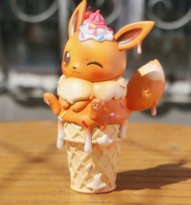 Pokemon Ice-Cream Figure Eevee evolution