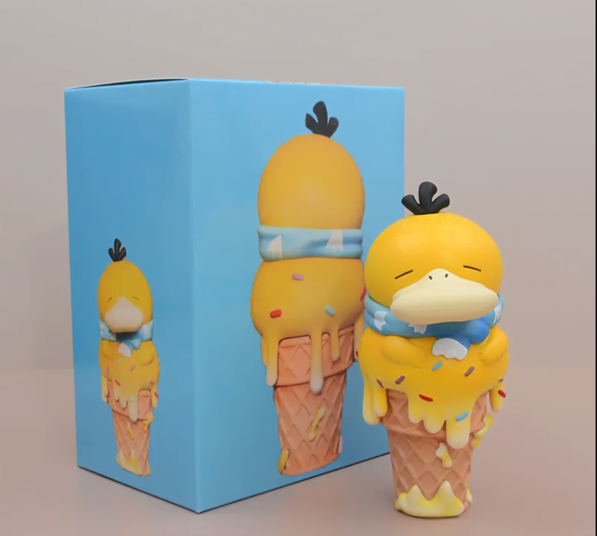 Pokemon Ice-Cream Figure Psyduck
