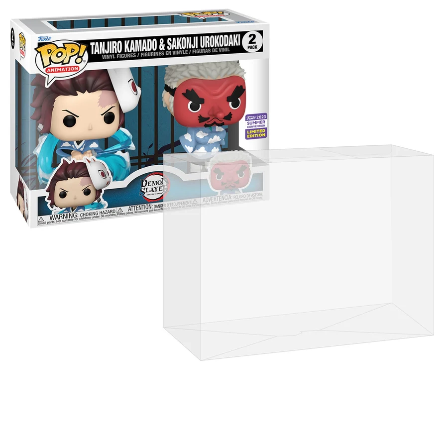 2 PACK POP PROTECTORS FOR FUNKO