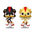 Sonic the Hedgehog - Shadow & Super Shadow Glow-in-the-Dark Pop! Vinyl Figure 2-Pack Game-Stop EXC