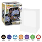 6 INCH KAIDO POP PROTECTORS FOR FUNKO (0.50MM THICK, UV & SCRATCH RESISTANT) 9H X 7.5W X 6D