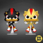Sonic the Hedgehog - Shadow & Super Shadow Glow-in-the-Dark Pop! Vinyl Figure 2-Pack Game-Stop EXC