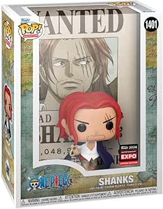 One Piece - Shanks Wanted Poster Pop! Covers Vinyl Figure (2024 Entertainment Expo Convention Exclusive)