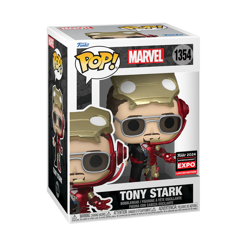 The Avengers - Tony Stark / Iron Man Pop! Vinyl Figure (2024 Entertainment Expo Convention Exclusive)