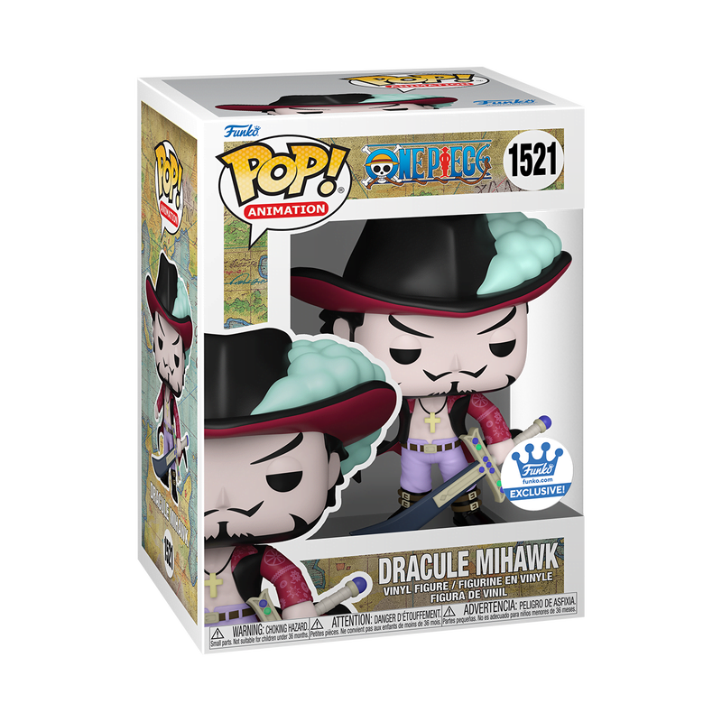 Funko Pop One Piece Dracule Mihawk #1521 Funko Shop Exclusive
